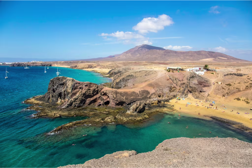 Costa de la Playa de Papagayo, Lanzarote
